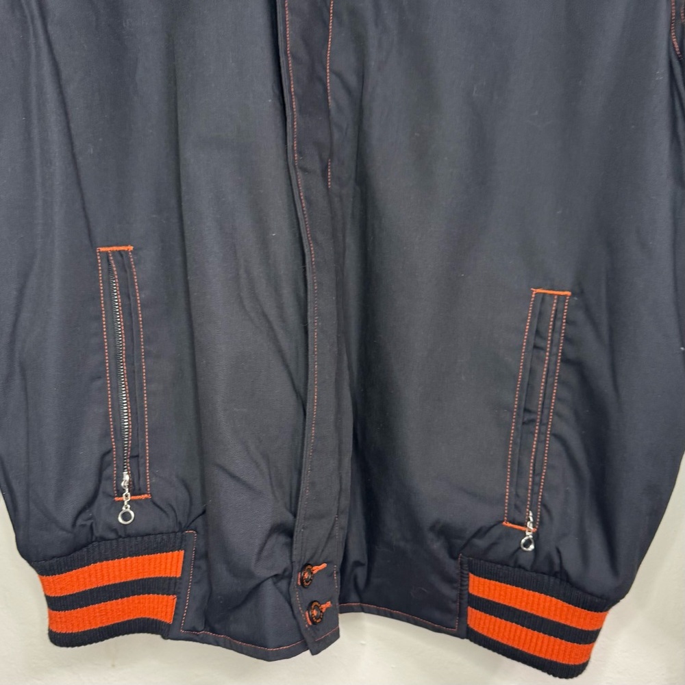 NWT Derby of San Francisco The Classic 300 Jacket sz Large Black Orange Giants - Picture 3 of 9